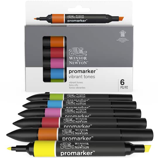 Winsor & Newton® ProMarker™ Vibrant Tones Marker Set